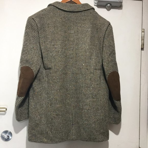 VINTAGE WOOL DONEGAL TWEED JACKETS SIZE L - Picture 5 of 10